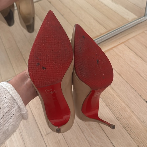 Christian Louboutin Pigalle Folloes 100 Blush 9.5B - Picture 3 of 8